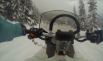 Snowmobiling at Whistler, Callaghan